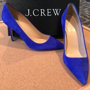JCrew ELSIE Suede Pumps